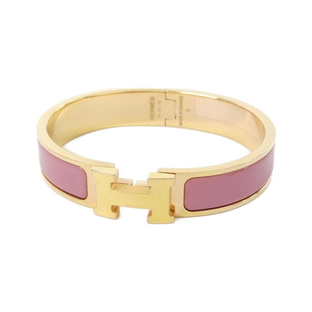 HERMES Pink Charm Bracelet